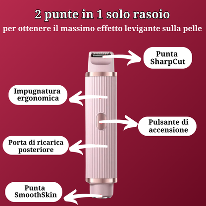 Rasoio 2 in 1