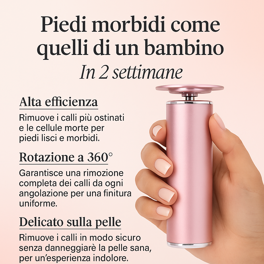 Lima Elettrica Piedi Professionale